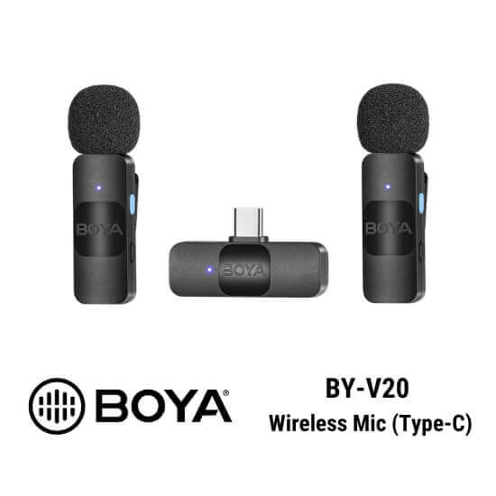 Boya BY-V20 Wireless Microphone Type-C