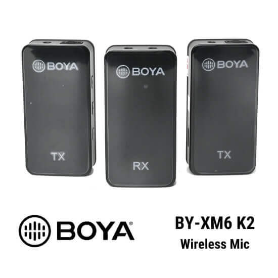 Boya Wireless Microphone BY-XM6 K2