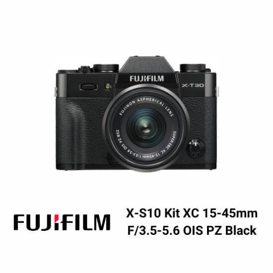 FujiFilm X-S10 Kit XC 15-45mm F/3.5-5.6 OIS PZ (Black)
