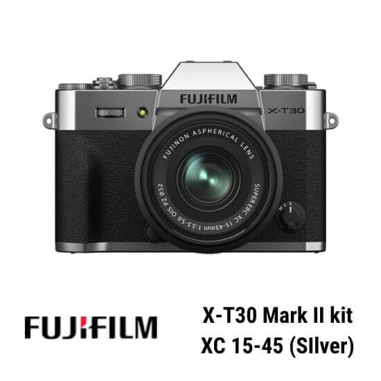 FujiFilm X-T30 Mark II kit XC 15-45 (Silver)