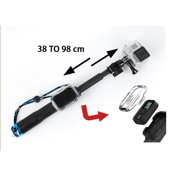 GoPro 3rd TMC Remote Pole 38-98