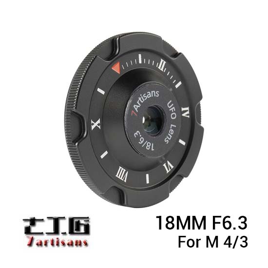 7Artisans 18mm f6.3 for M 4/3 Black