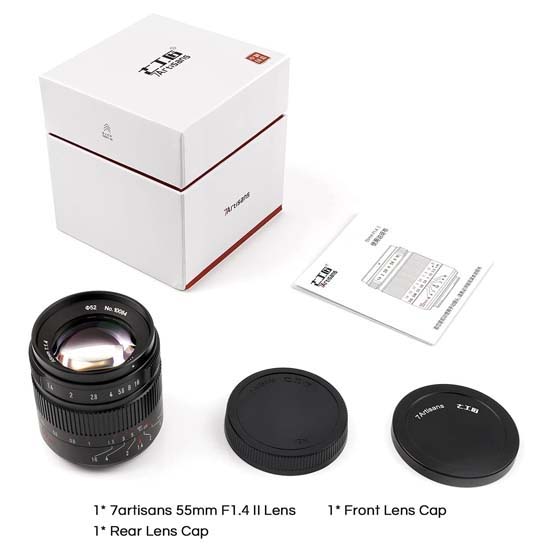 7Artisans 55mm F1.4 II for Canon EOS-M - Gambar 7