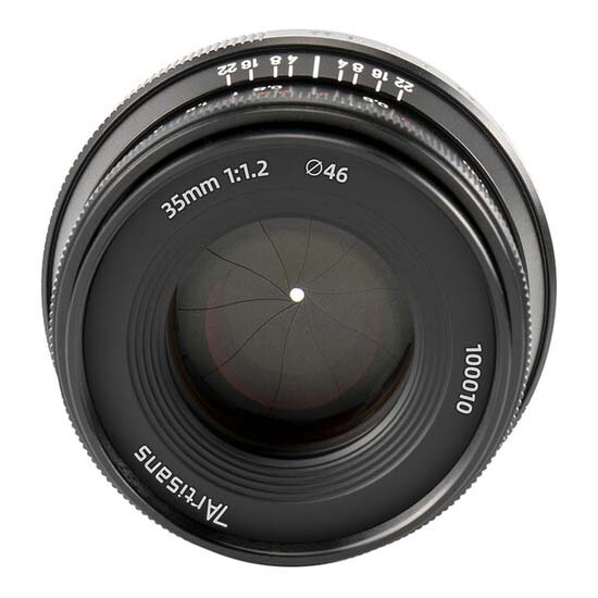 7artisans 35mm f1.2 Mark II for Fujifilm X Black - Gambar 3