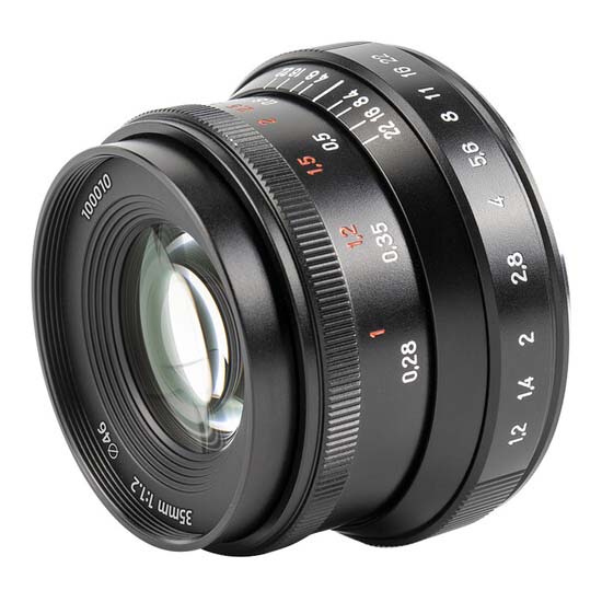 7artisans 35mm f1.2 Mark II for Fujifilm X Black - Gambar 4