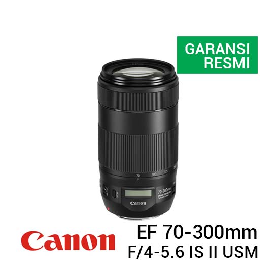Canon EF 70-300mm f/4-5.6 IS II USM