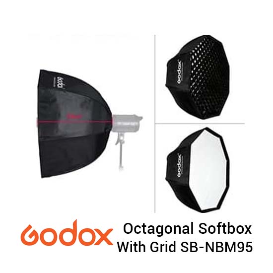 Godox Octagonal Softbox 95cm with Grid SB-NBM95