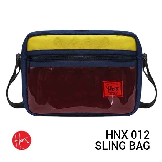 HONX HNX 012 Sling Bag Yellow Navy