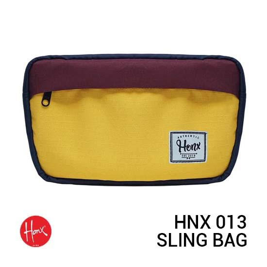 HONX HNX 013 Sling Bag Yellow Navy