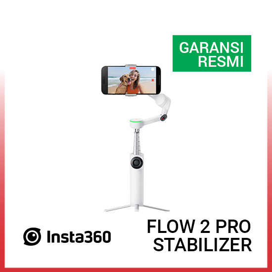 Insta360 Flow 2 Pro Smartphone Gimbal Stabilizer White