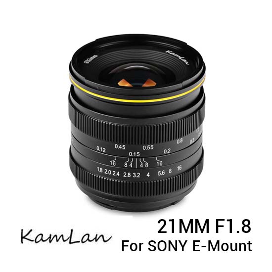 Kamlan 21mm f1.8 for Sony E-Mount