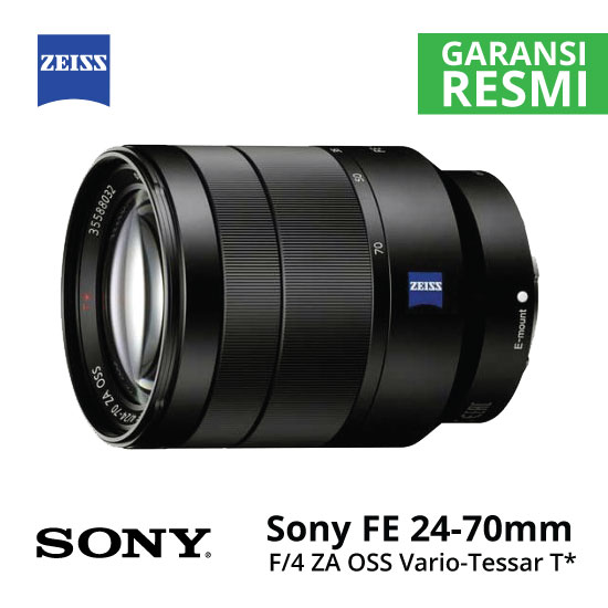 Sony FE 24-70mm f/4 ZA OSS Vario-Tessar T*