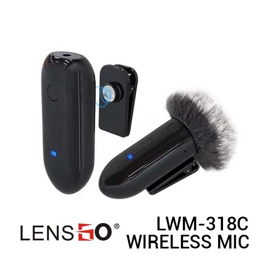 Lensgo LWM-318C Single Wireless Microphone