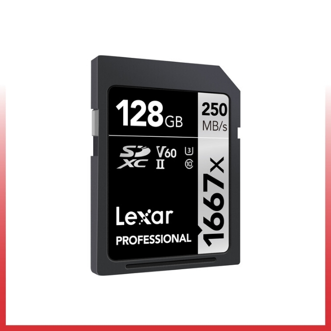 Lexar Professional 1667x SDXC Card 128GB - Gambar 3