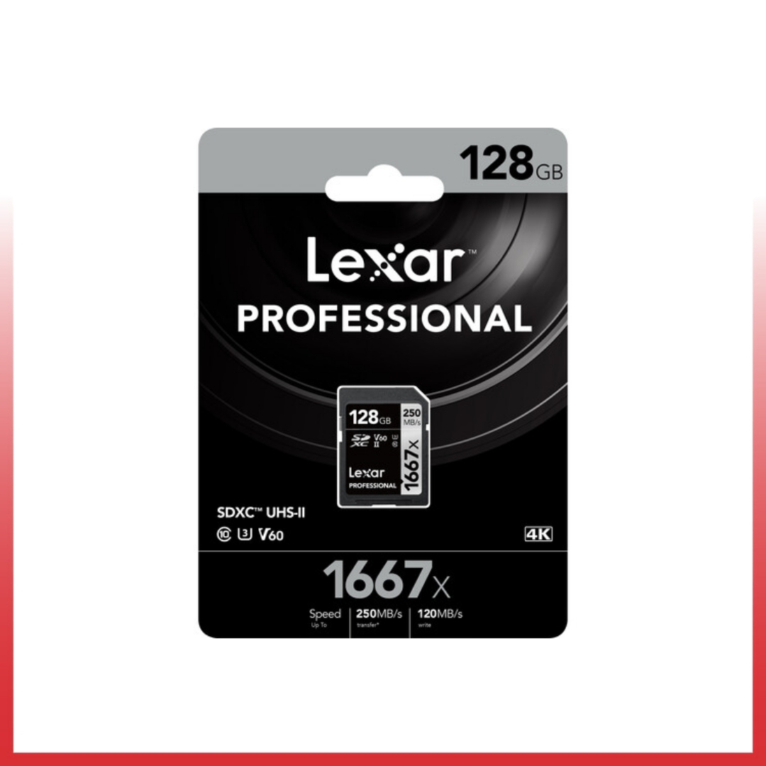 Lexar Professional 1667x SDXC Card 128GB - Gambar 4