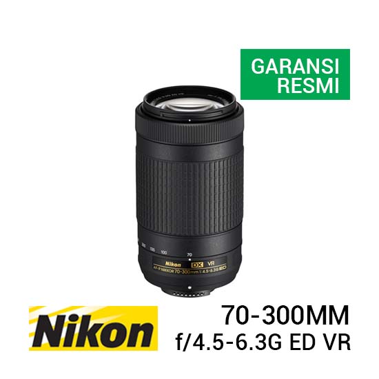 Nikon AF-P DX NIKKOR 70-300mm f/4.5-6.3G ED VR