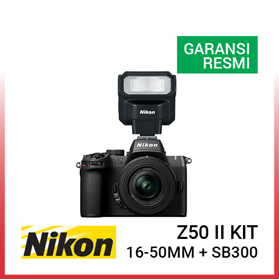 Nikon Z50 II Kit 16-50mm with SB300