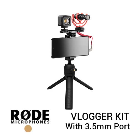 Rode Vlogger Kit with 3.5mm Port