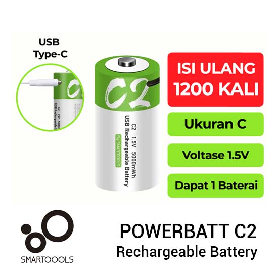 Smartoools Powerbatt Rechargeable Battery C2