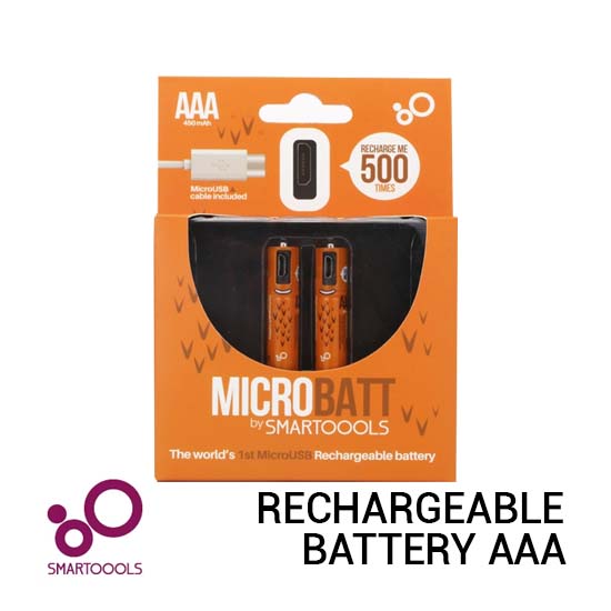 Smartoools Rechargeable Battery AAA Micro USB