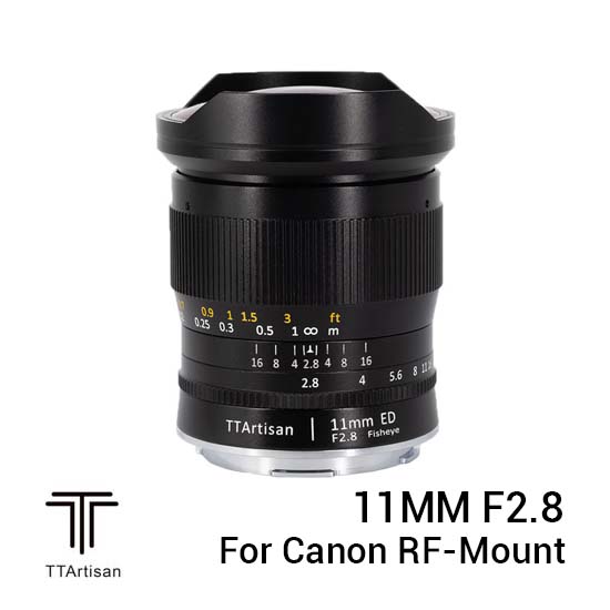 TTArtisans 11mm F2.8 for Canon RF-Mount Black