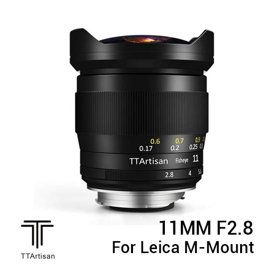 TTArtisans 11mm f2.8 for Leica M-Mount Black