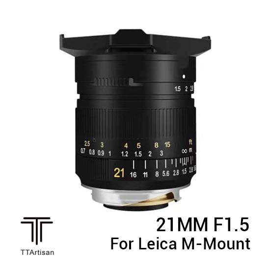 TTArtisans 21mm f1.5 for Leica M-Mount Black