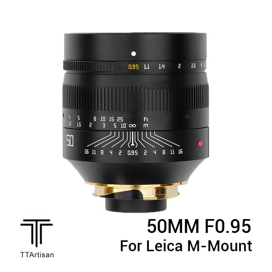 TTArtisans 50mm F0.95 for Leica M-Mount Black