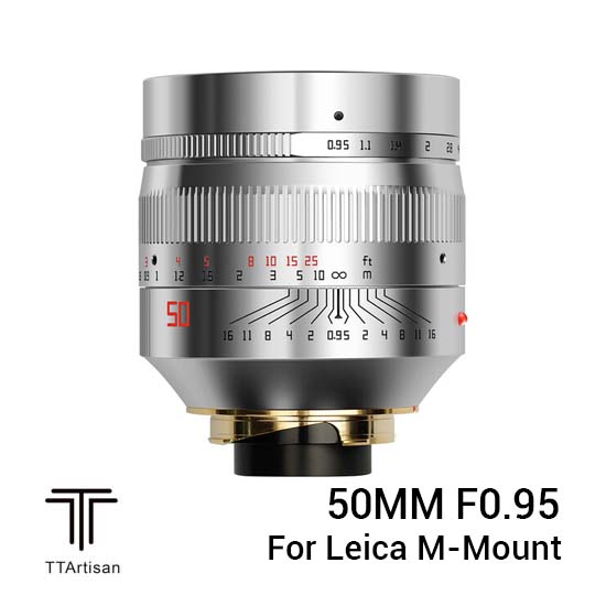 TTArtisans 50mm F0.95 for Leica M-Mount Silver