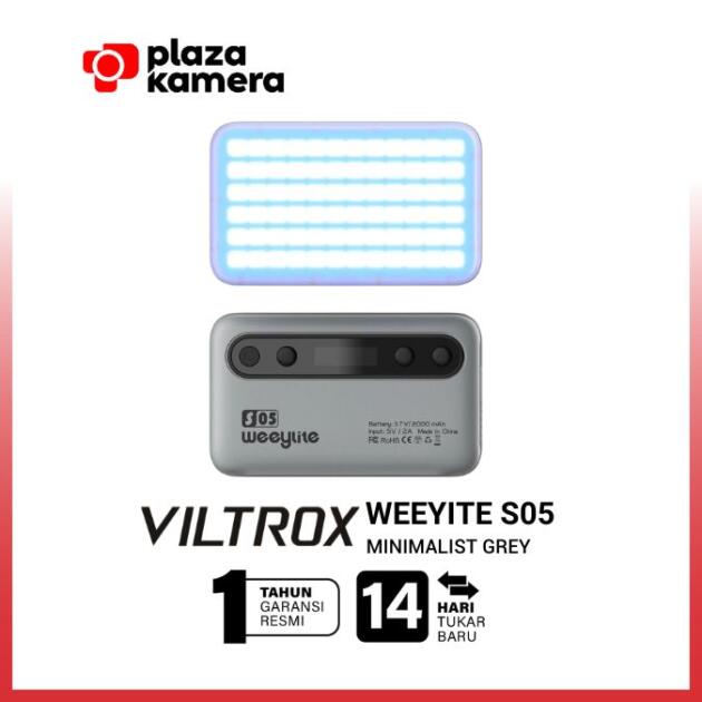 Viltrox Weeylite RGB Light S05 Minimalist Grey