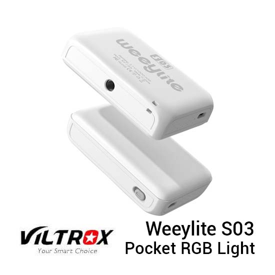 Viltrox Weeylite S03 Pocket RGB Light Snow White