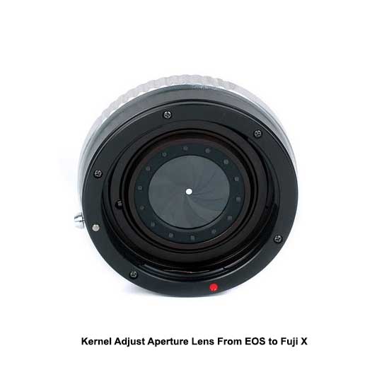 Kernel Adjust Aperture Lens From EOS to Fuji X