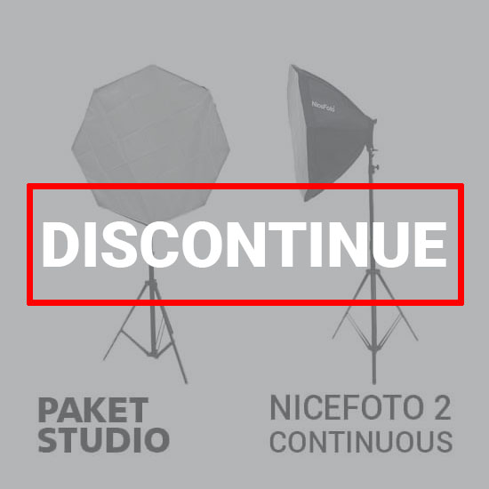 Paket Studio NiceFoto 2 Continuous Light