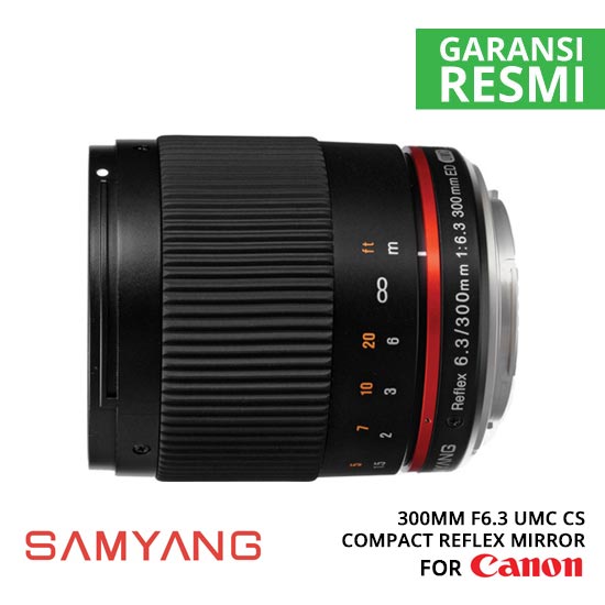 Samyang 300mm F6.3 UMC CS Compact Reflex Mirror Lens for EOS M