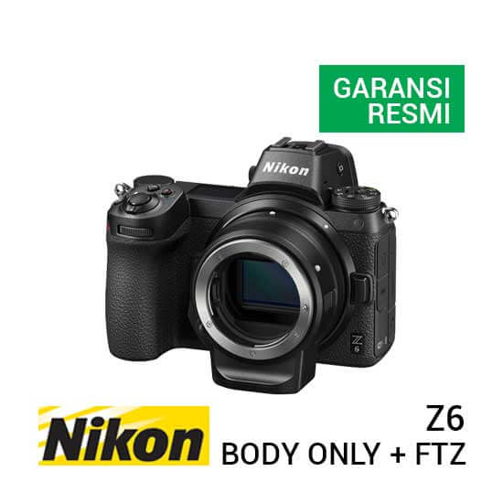 Nikon Z6 Kit Body Only + FTZ Adapter
