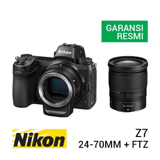 Nikon Z7 Kit Z 24-70mm F4 S + FTZ Adapter