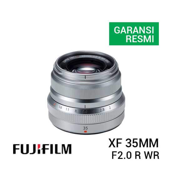 Fujinon XF 35mm F2.0 R WR Silver